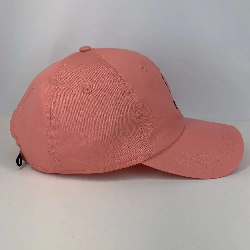 Premier Logo Hat Pink Light Weight Adjustable AHead Classic Cut Baseball Cap